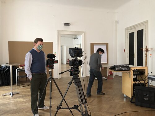 Drehtag des PEEK Projektes für die Videodiskussion: Wie darüber sprechen?