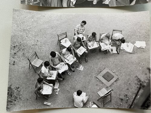 Otto Mühl malt wieder – Mal- und Zeichenkurse werden für alle verpflichtend